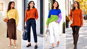 25 Tunisian Crochet Sweater Outfit Ideas for Everyday Wear