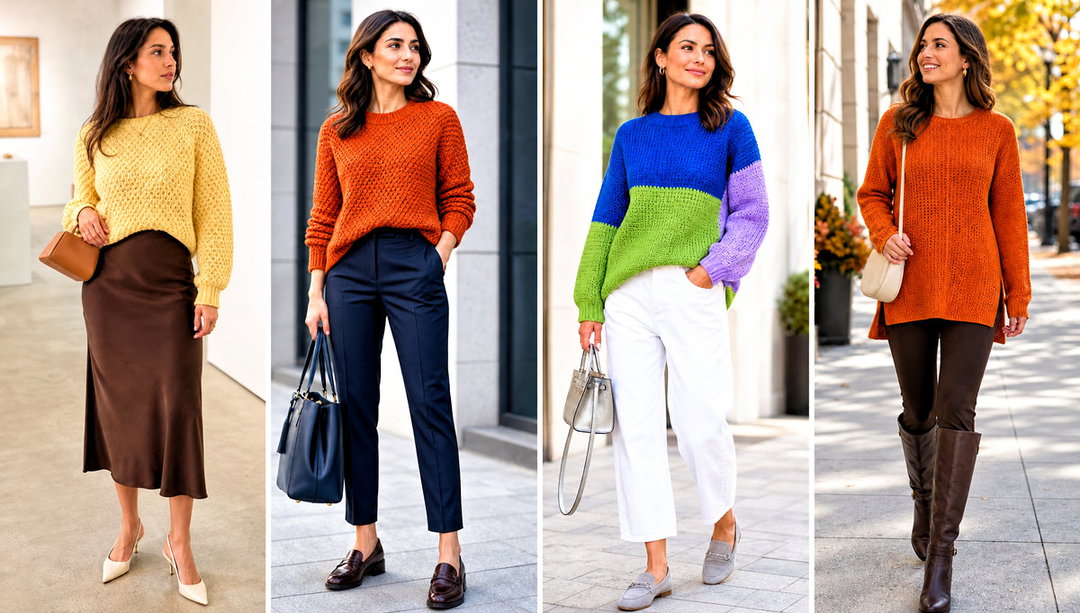 25 Tunisian Crochet Sweater Outfit Ideas for Everyday Wear