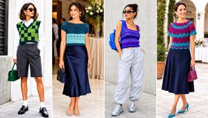 25 Two Color Crochet Top Outfit Ideas for Summer Plans