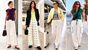 25 White Crochet Pants Outfit Ideas for Coastal Style