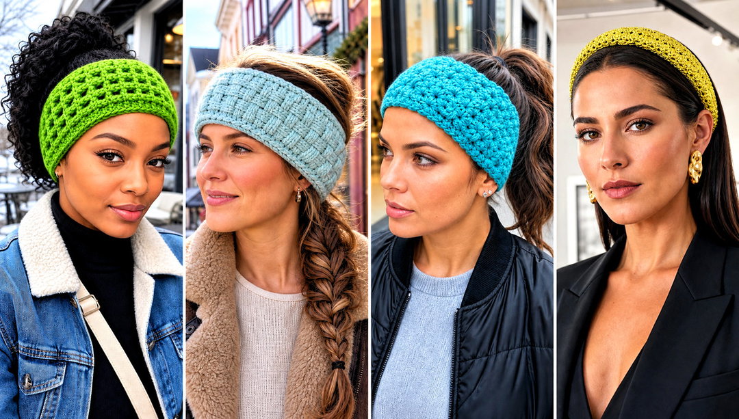 25 Winter Crochet Headband Outfit Ideas for Snow Days