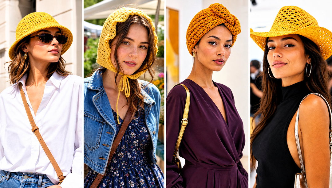 25 Yellow Crochet Hat Outfit Ideas for a Colorful Look