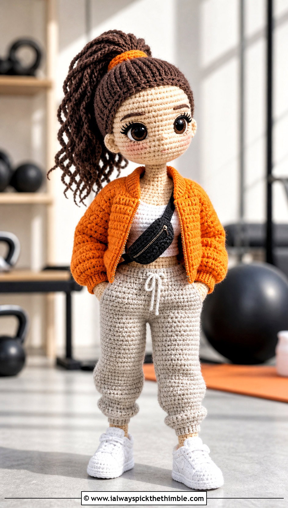 Amigurumi Bomber Jacket And Joggers Outfit - 20 amigurumi outfits ideas