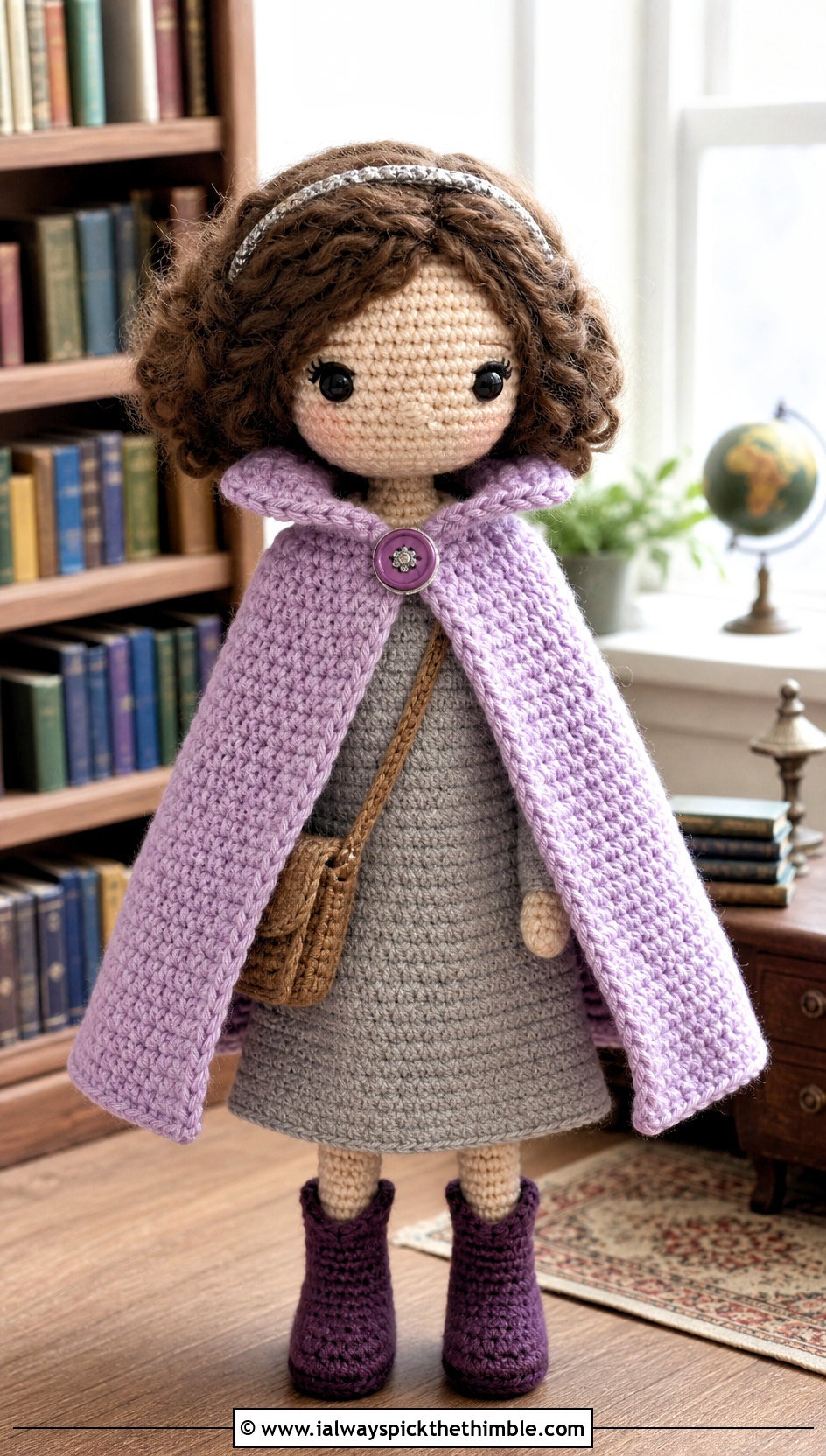 Amigurumi Cape And Ankle Boots Outfit - 20 amigurumi outfits ideas