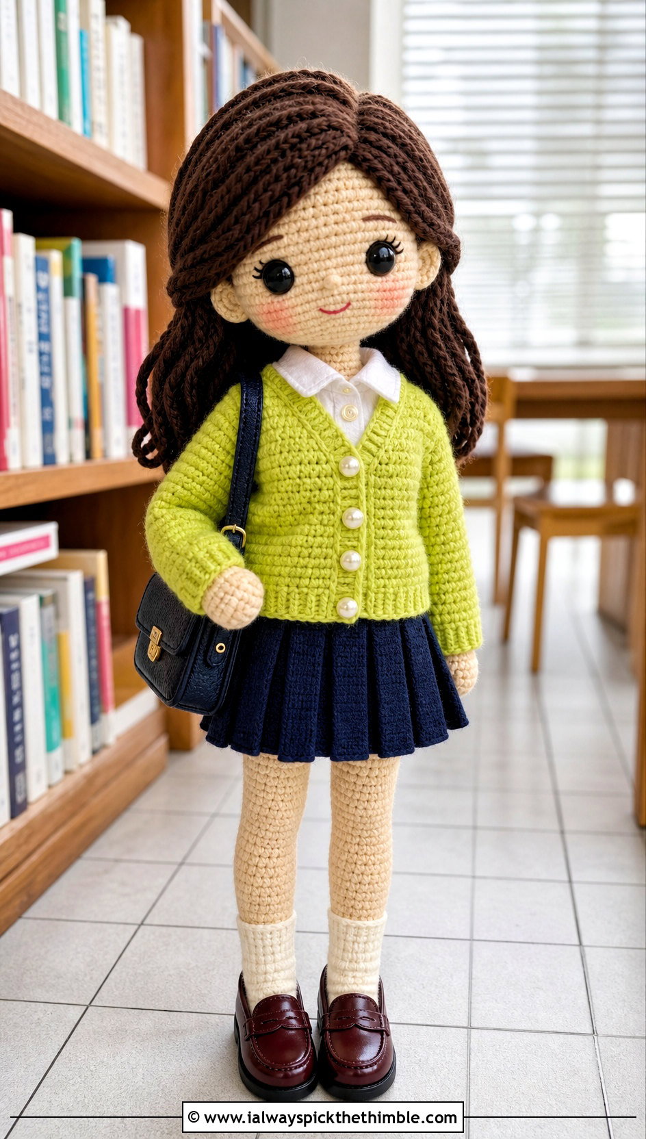 Amigurumi Cardigan And Pleated Skirt Outfit - 20 amigurumi outfits ideas