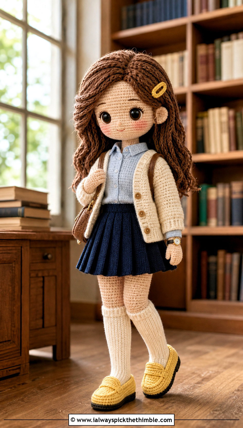 Amigurumi Doll Loafers With Pleated Skirt - 20 amigurumi doll shoes outfit ideas