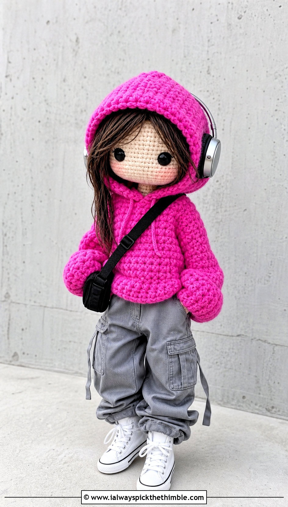 Amigurumi Hoodie And Cargo Pants Outfit - 20 amigurumi outfits ideas