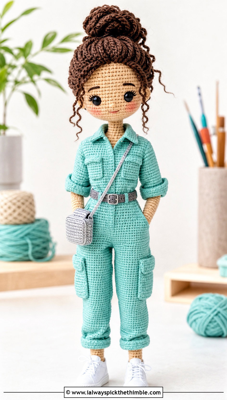 Amigurumi Jumpsuit And Sneakers Outfit - 20 amigurumi outfits ideas