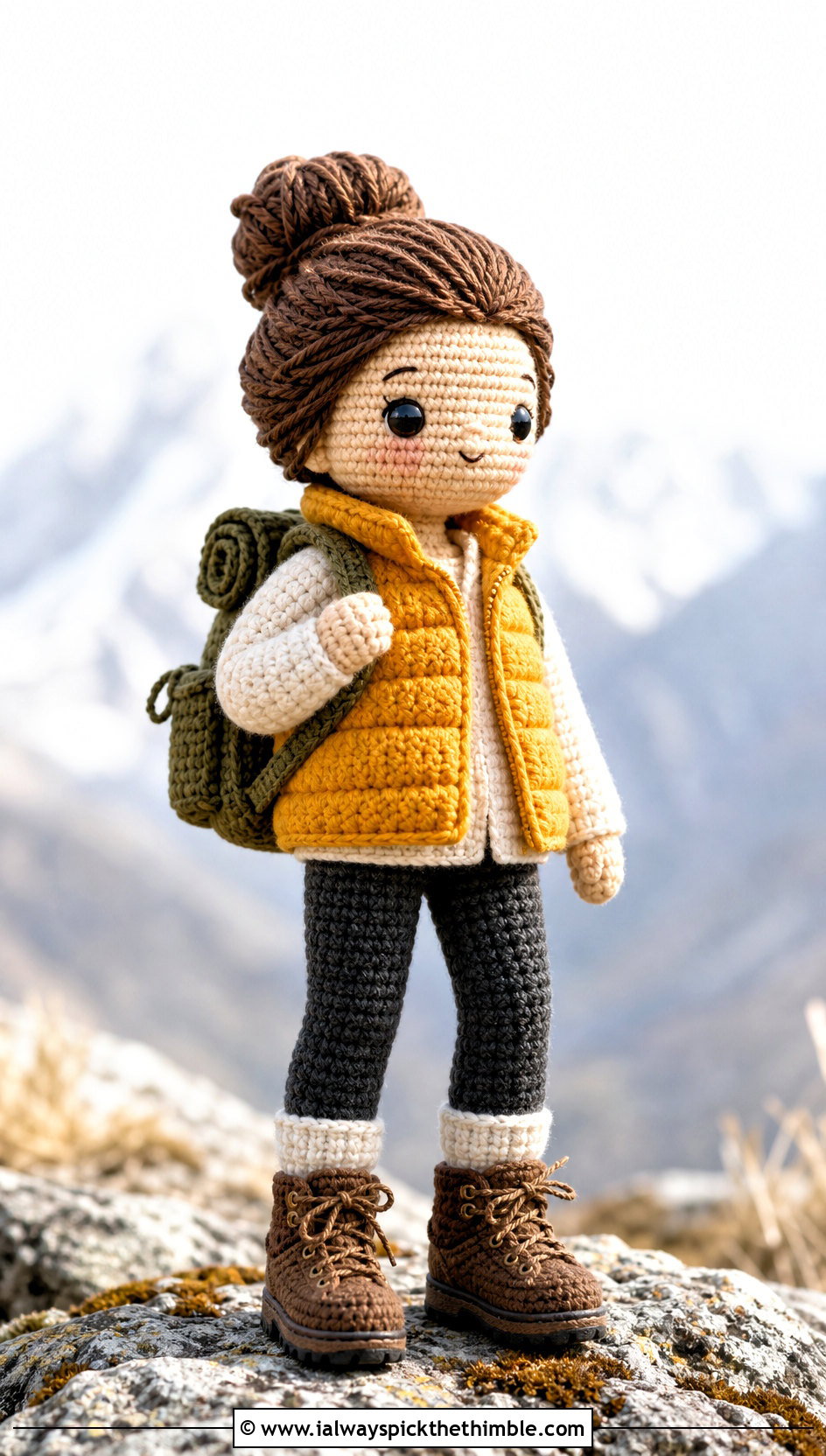 Amigurumi Puffer Vest And Leggings Outfit - 20 amigurumi outfits ideas