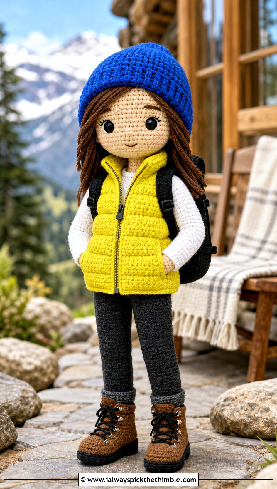Amigurumi Puffer Vest With Thermal Separates - 25 amigurumi clothes and outfit ideas