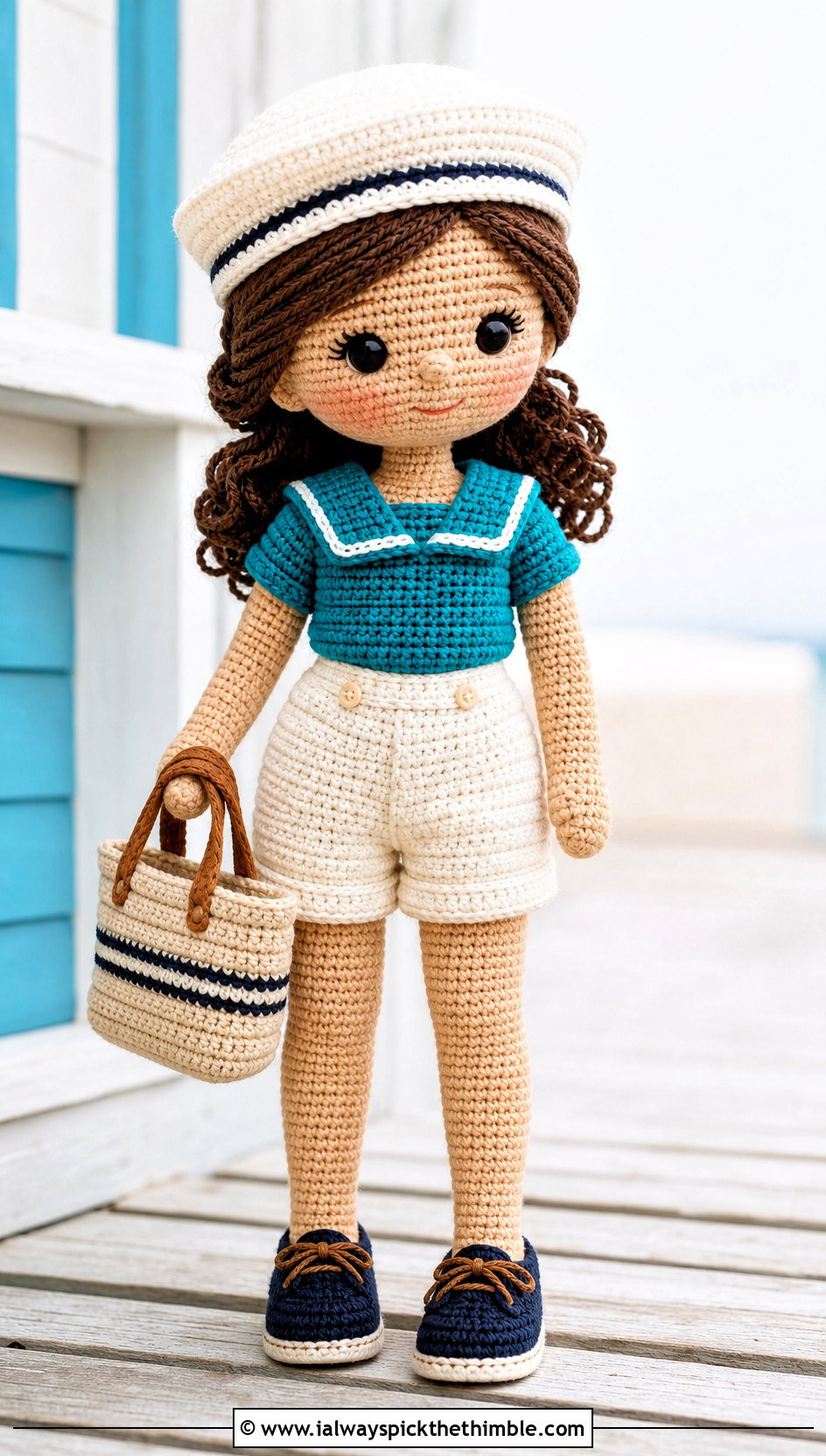 Amigurumi Sailor Shorts Outfit - 20 amigurumi outfits ideas