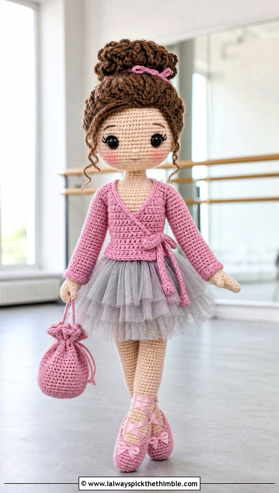 Amigurumi Wrap Cardigan With Tulle Skirt - 25 amigurumi clothes and outfit ideas
