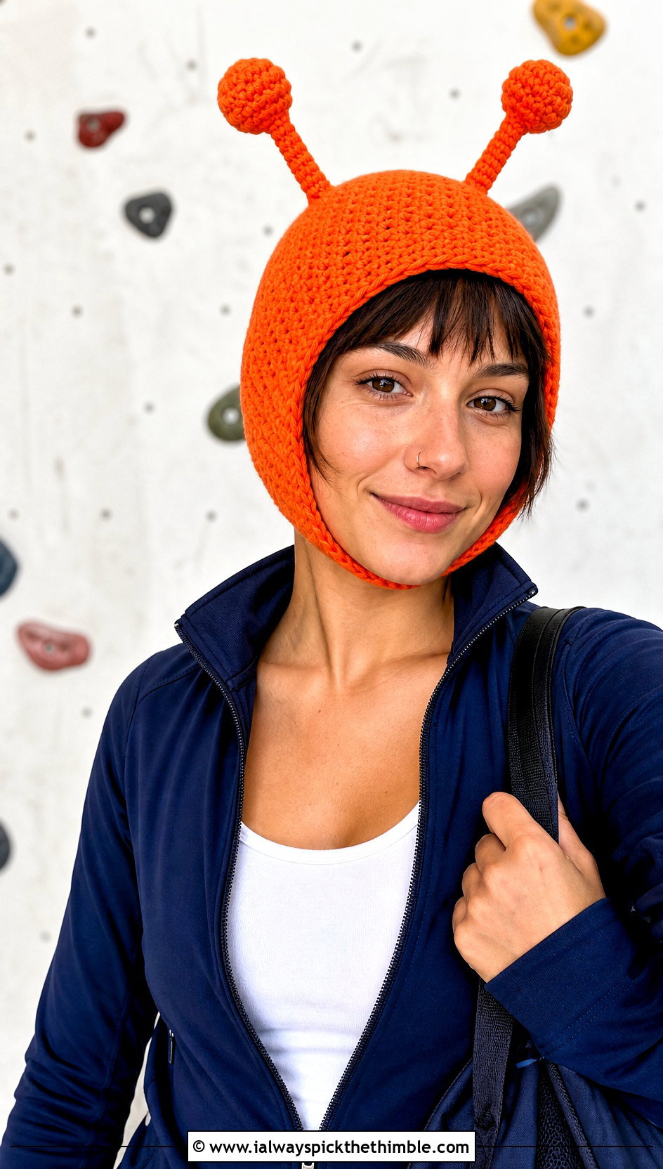 Antenna Astronaut Helmet Hat With Sporty Set - 15 Crochet Astronaut Hat outfit ideas