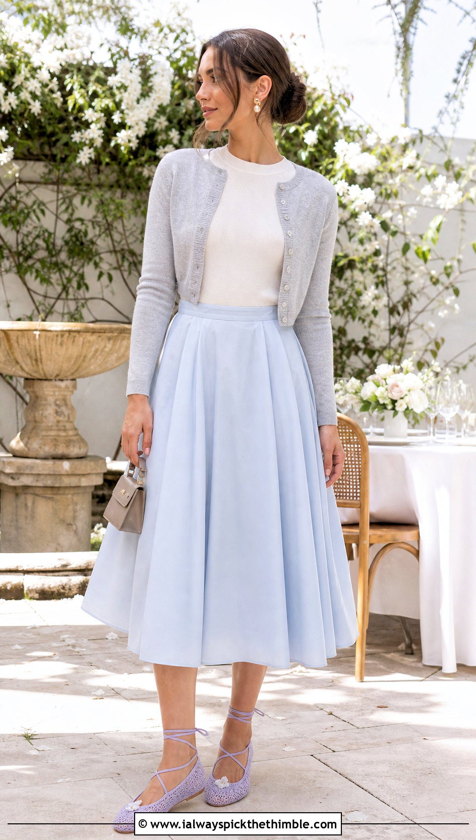 Ballet Crochet Booties With Full Midi Skirt - 25 crochet booties outfit ideas