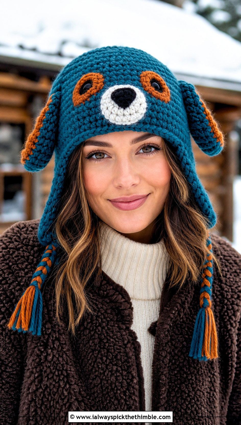 Bingo Crochet Trapper Hat With Sherpa Jacket - 20 bingo crochet hat outfit ideas