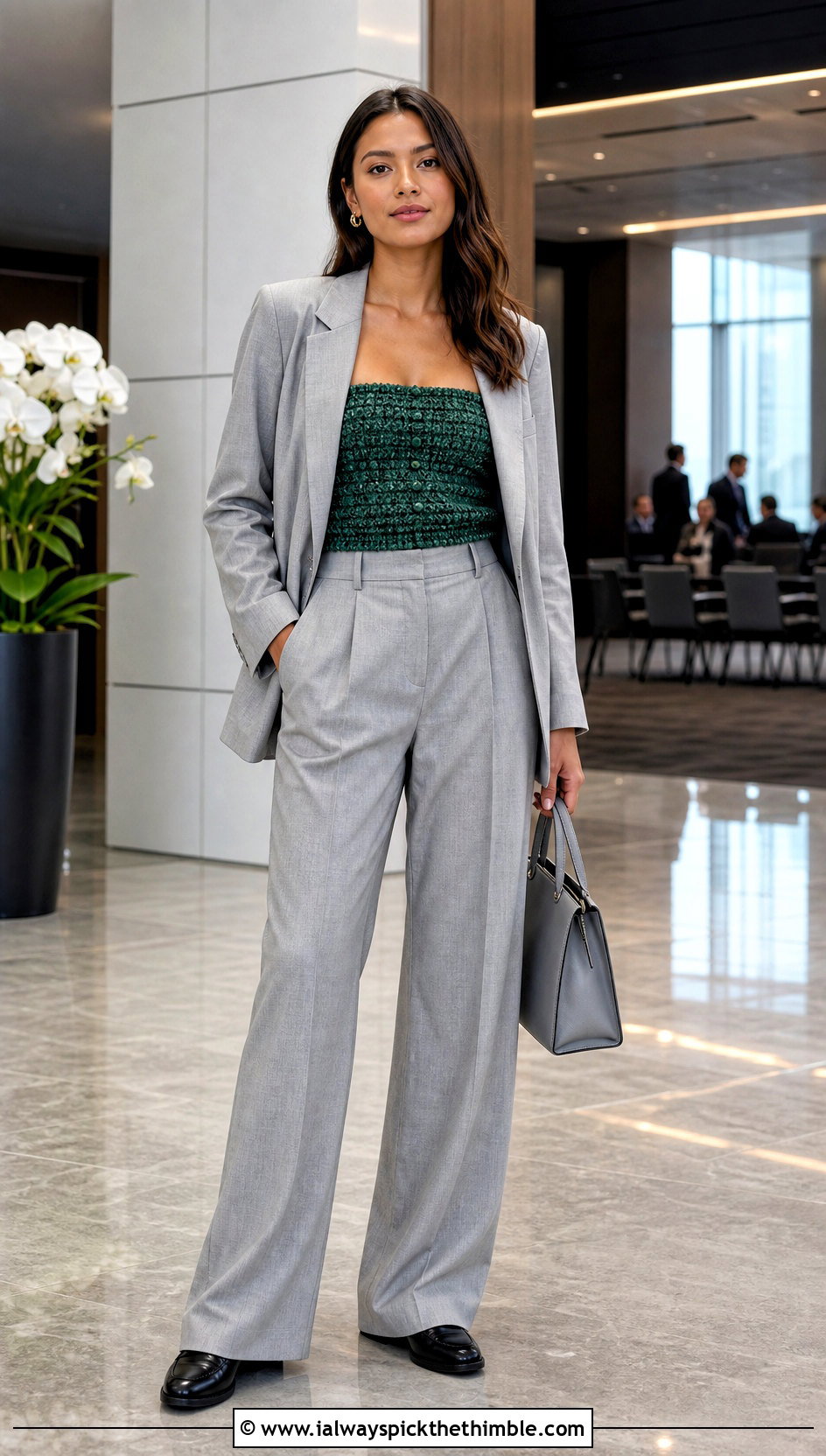 Bobble Stitch Crochet Tube Top With A Matching Suit - 25 crochet tube top outfit ideas