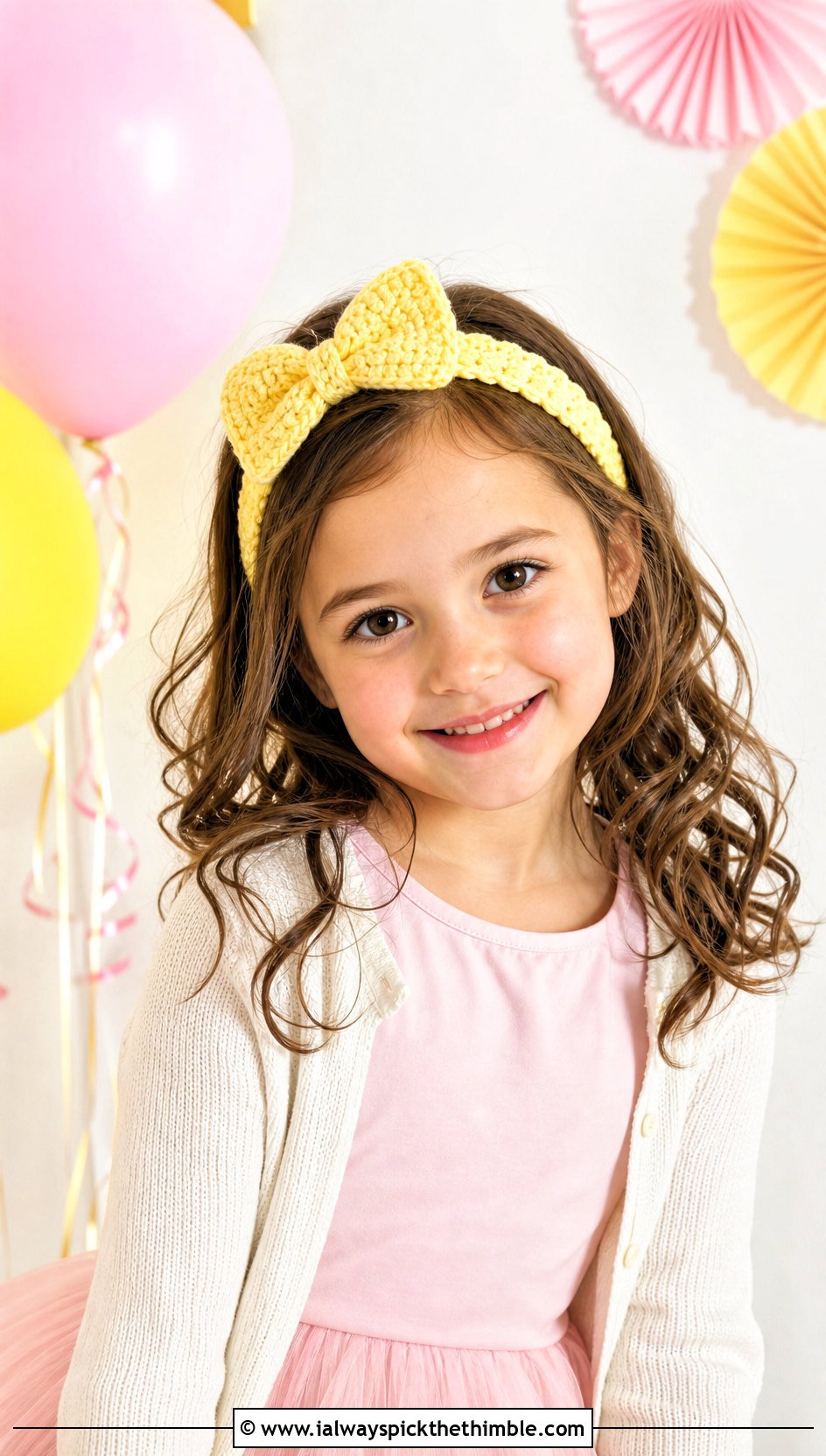 Bow Crochet Childs Headband With Tulle Skirt - 20 Crochet Childs Headband outfit ideas