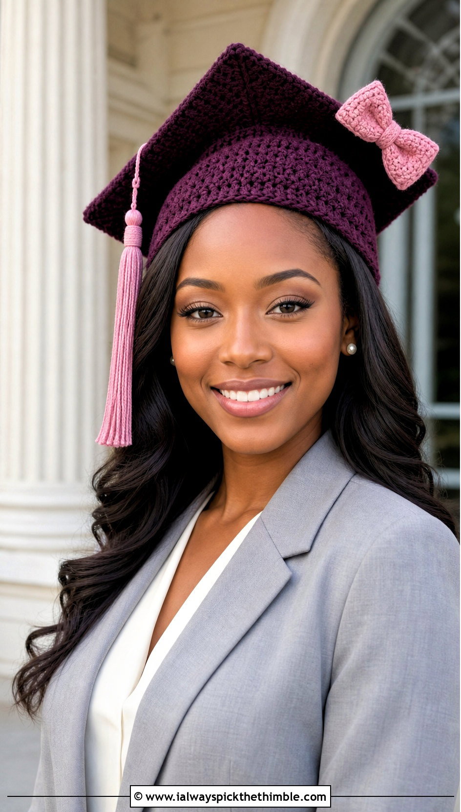 Bow Crochet Graduation Cap With Skirt Suit - 25 crochet graduation cap outfit ideas