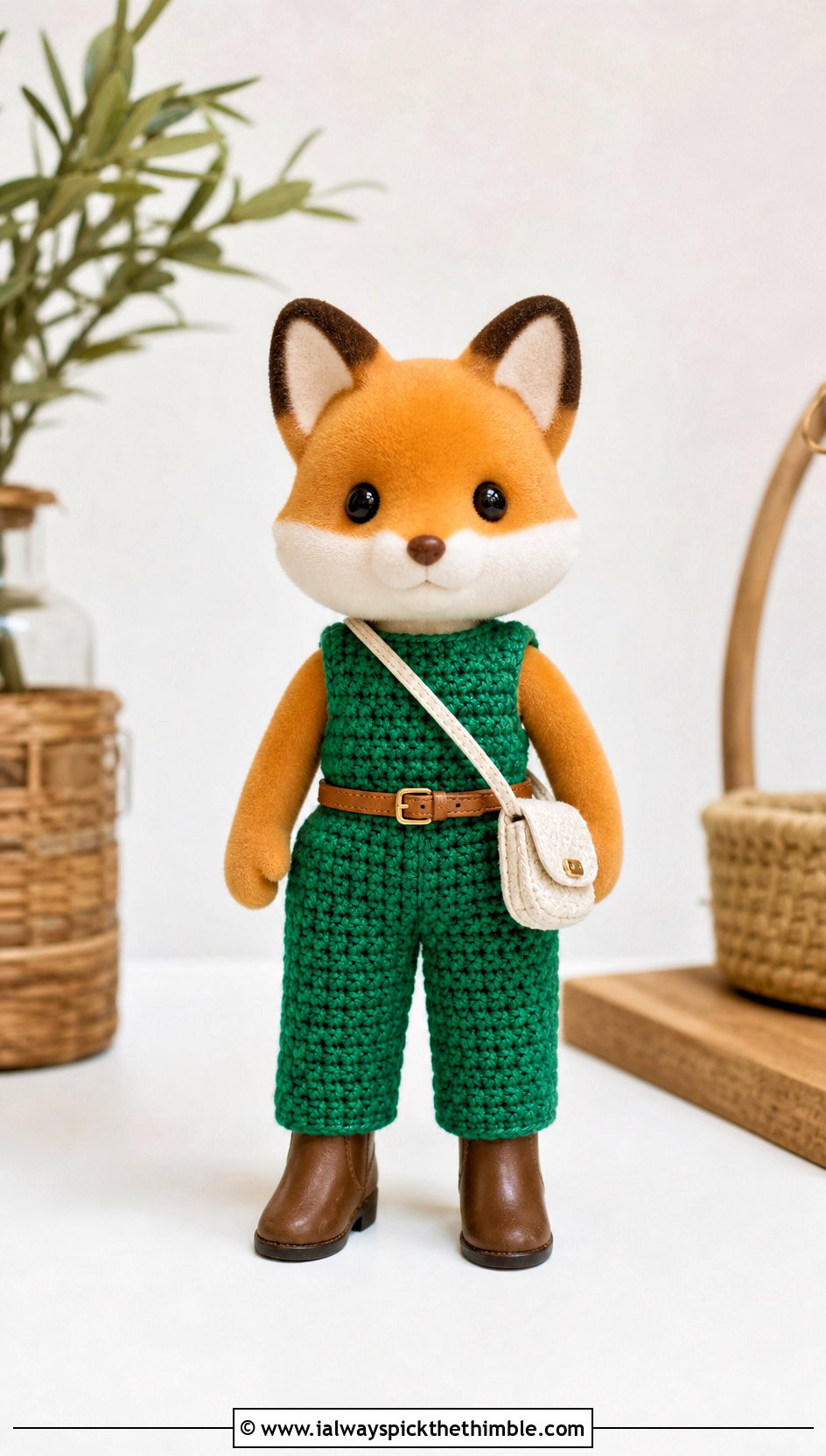 Calico Critters Crochet Jumpsuit Outfit - 20 Calico Critters Crochet Clothes and outfit ideas