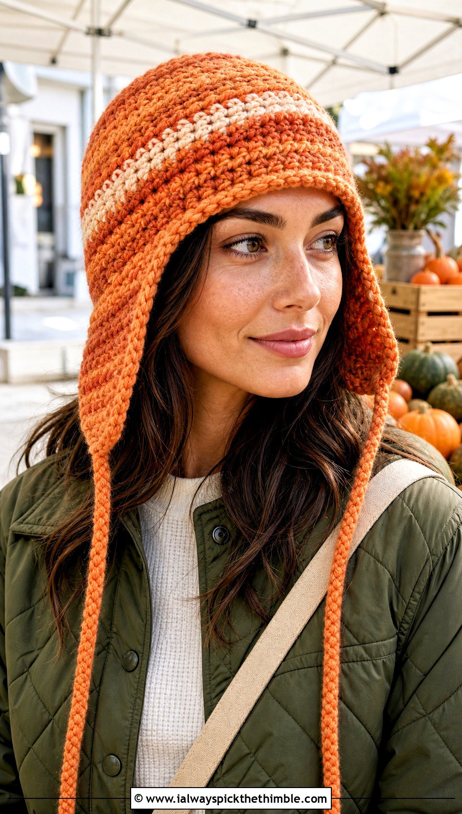 Caron Latte Cakes Earflap Hat With Quilted Jacket - 20 caron latte cakes crochet hat outfit ideas