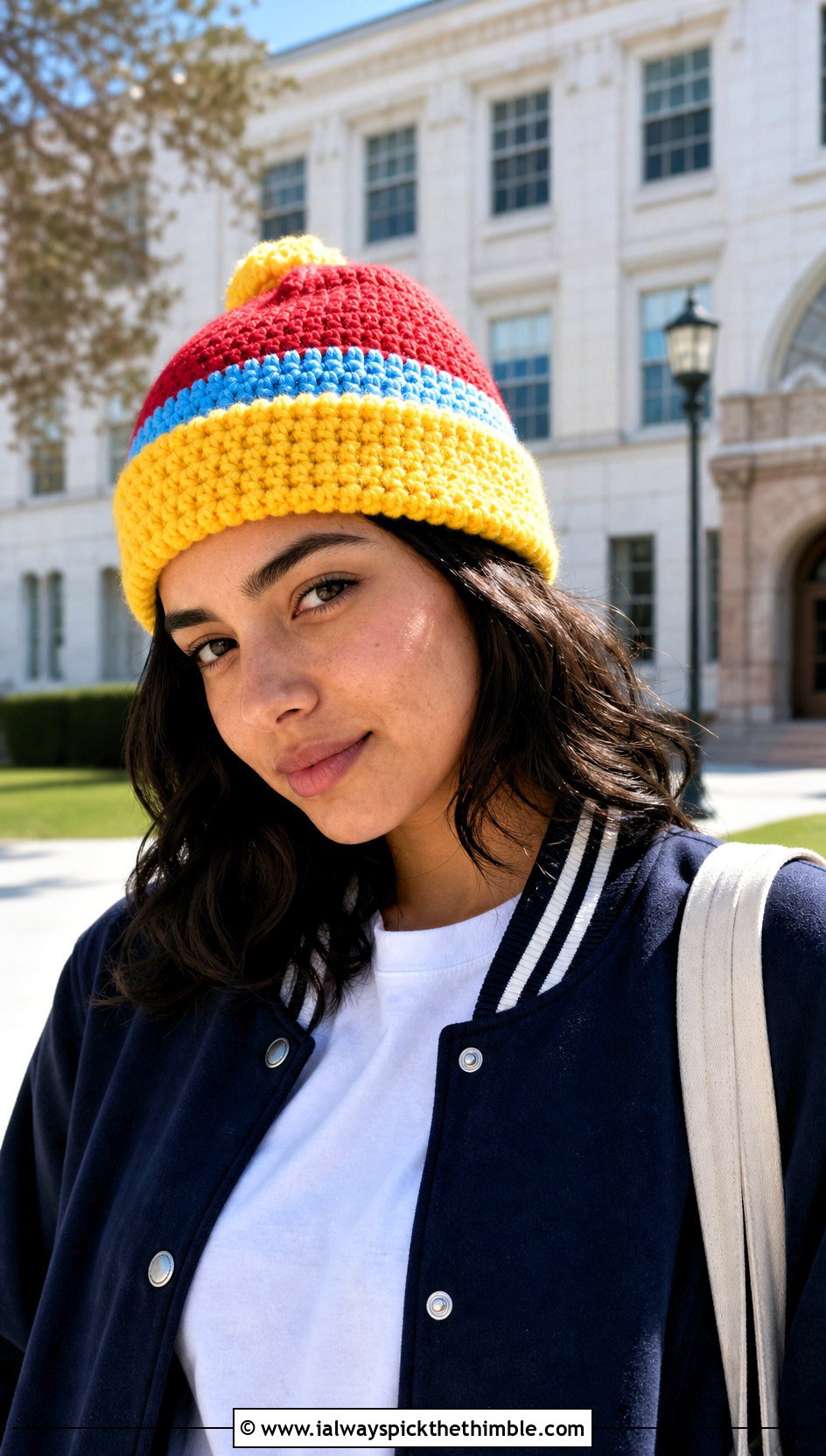 Cartman Watch Cap Crochet Hat With Varsity Jacket - 20 Crochet South Park Hat outfit ideas