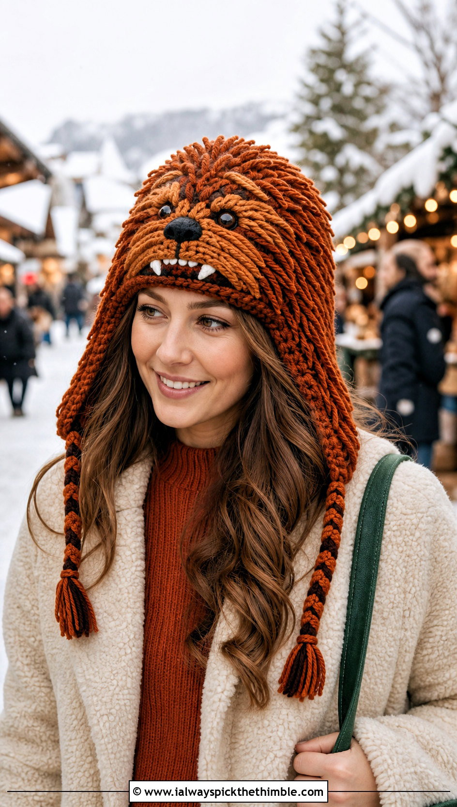 Chewbacca Crochet Trapper Hat With Sherpa Jacket - 20 crochet star wars hat outfit ideas