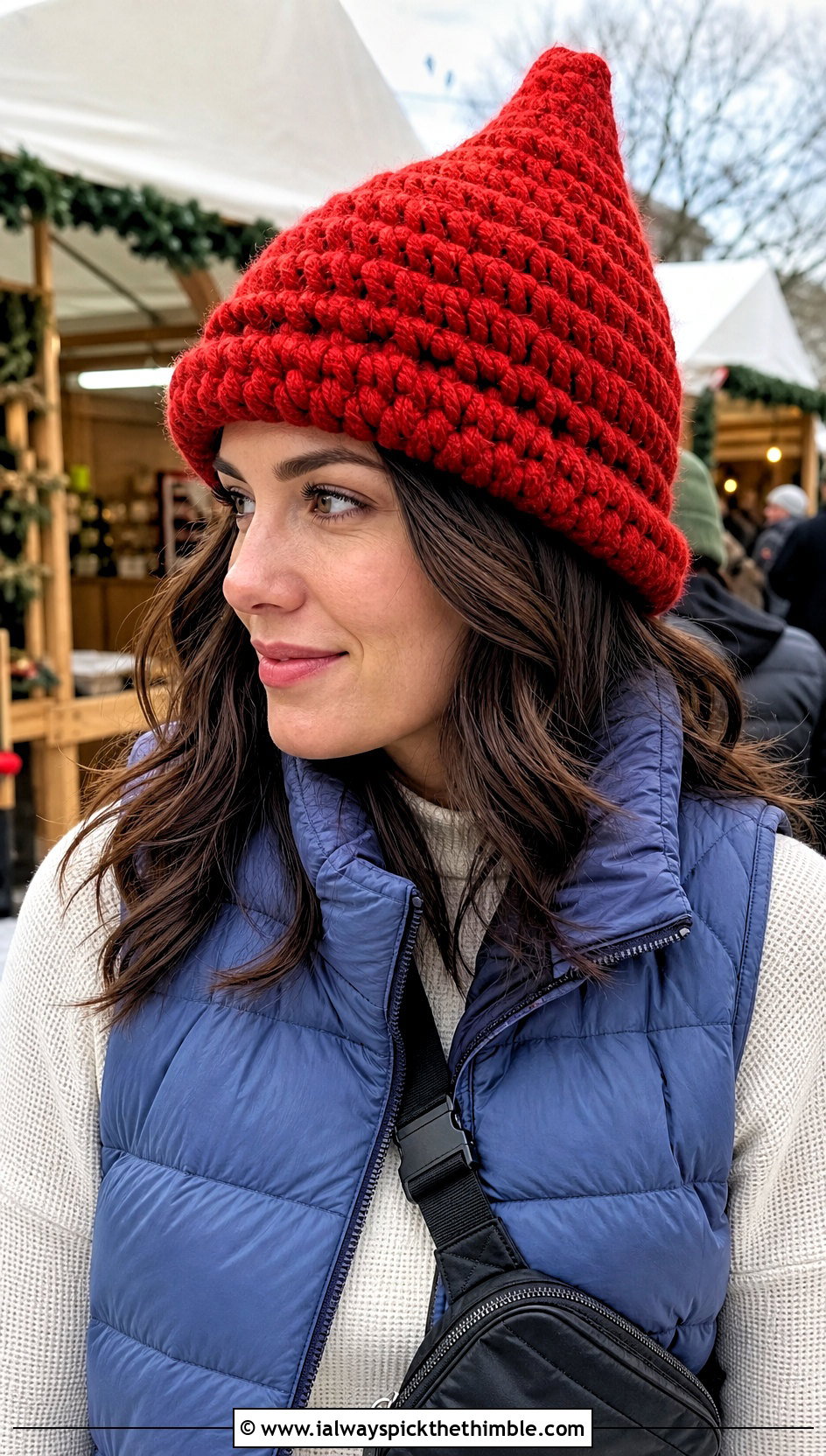 Chunky Stitch Crochet Elphaba Hat With Track Pants - 20 Crochet Elphaba Hat outfit ideas