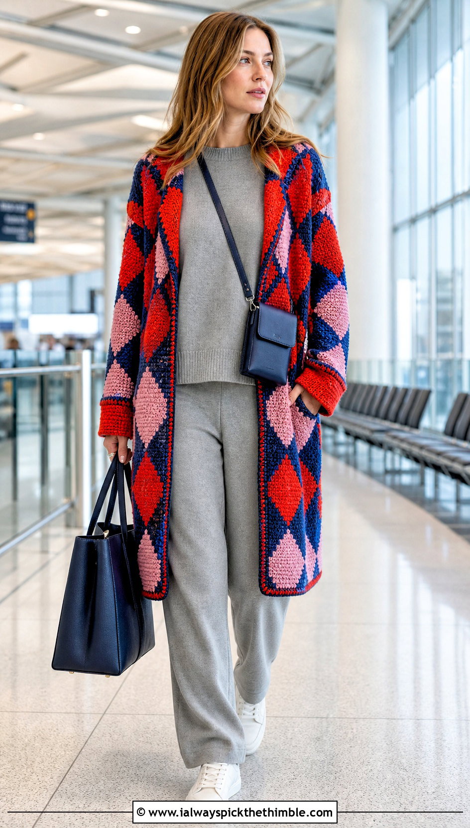Coat Length Howls Crochet Jacket With Travel Set - 20 Howl's Crochet Jacket outfit ideas