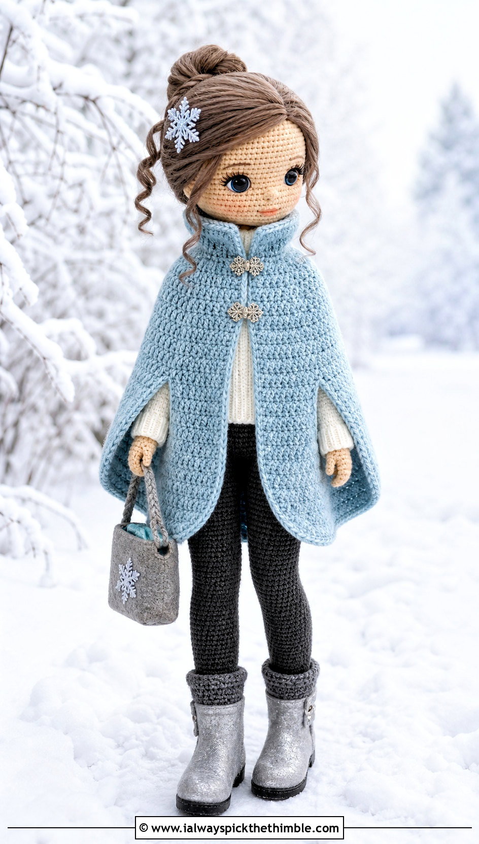 Crochet Amigurumi Doll Cape Coat Outfit - 20 Crochet Amigurumi Doll Clothes and outfit ideas