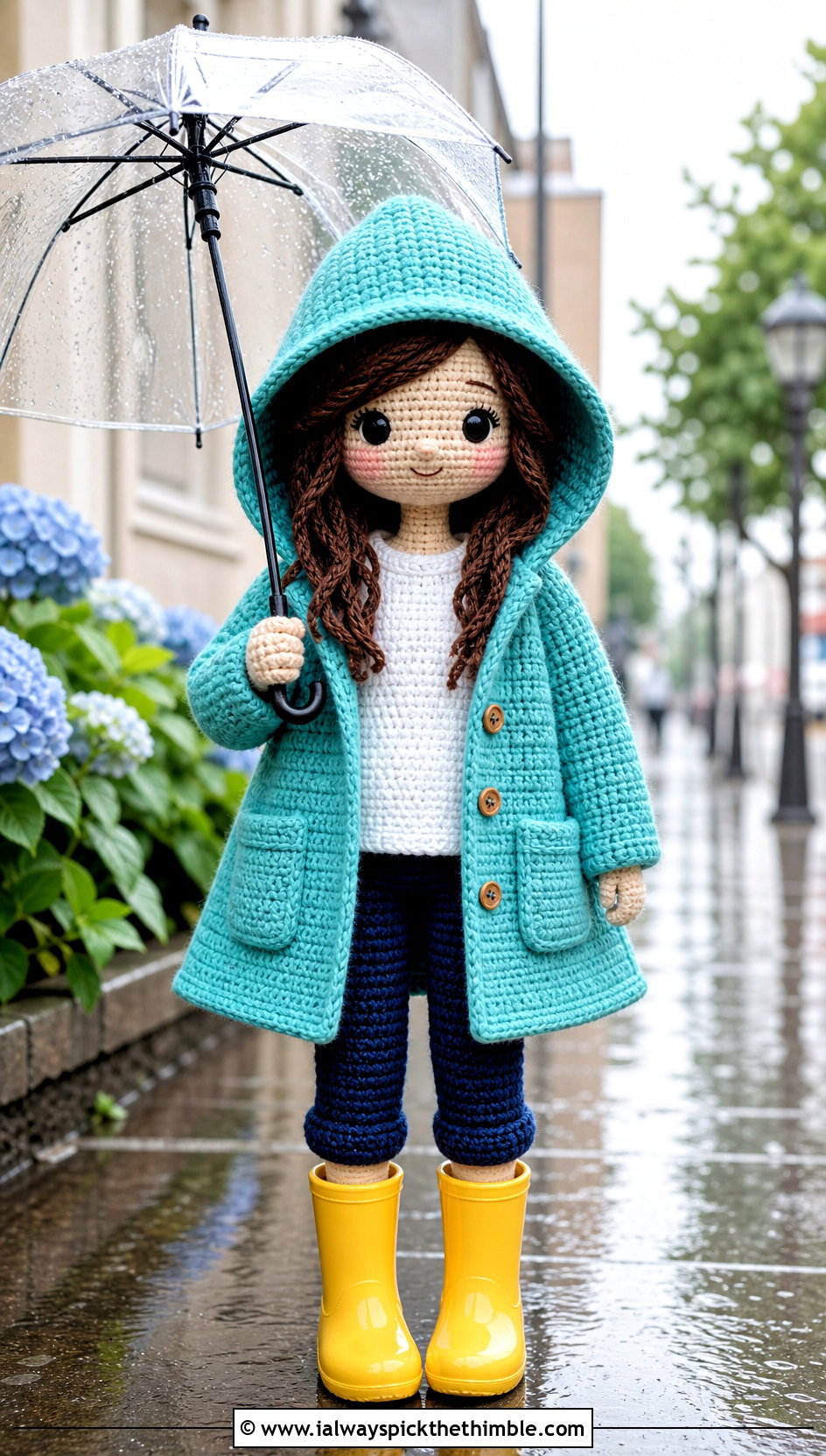 Crochet Amigurumi Doll Raincoat Outfit - 20 Crochet Amigurumi Doll Clothes and outfit ideas