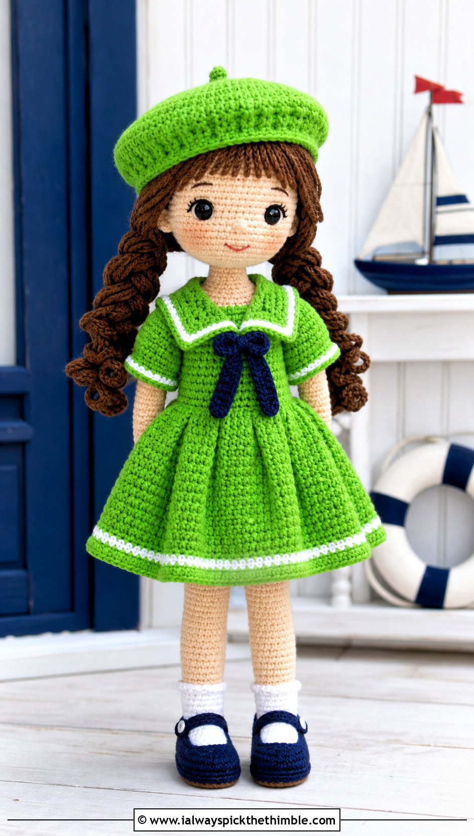 Crochet Amigurumi Doll Sailor Dress Outfit - 20 Crochet Amigurumi Doll Clothes and outfit ideas