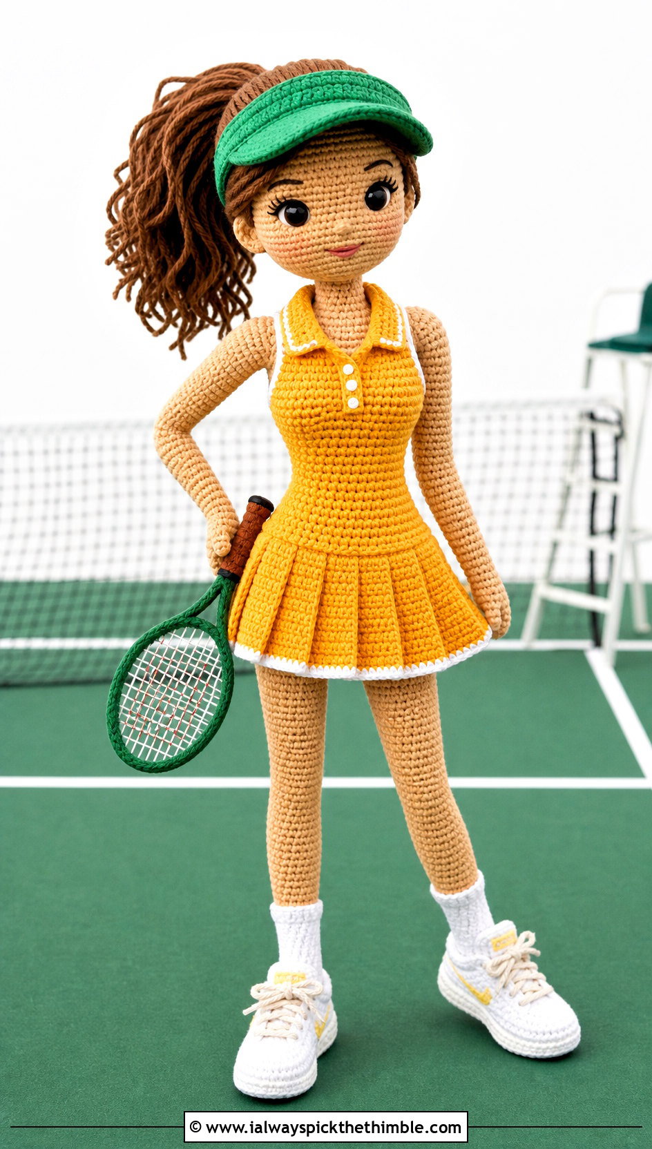 Crochet Amigurumi Doll Tennis Dress Outfit - 20 Crochet Amigurumi Doll Clothes and outfit ideas