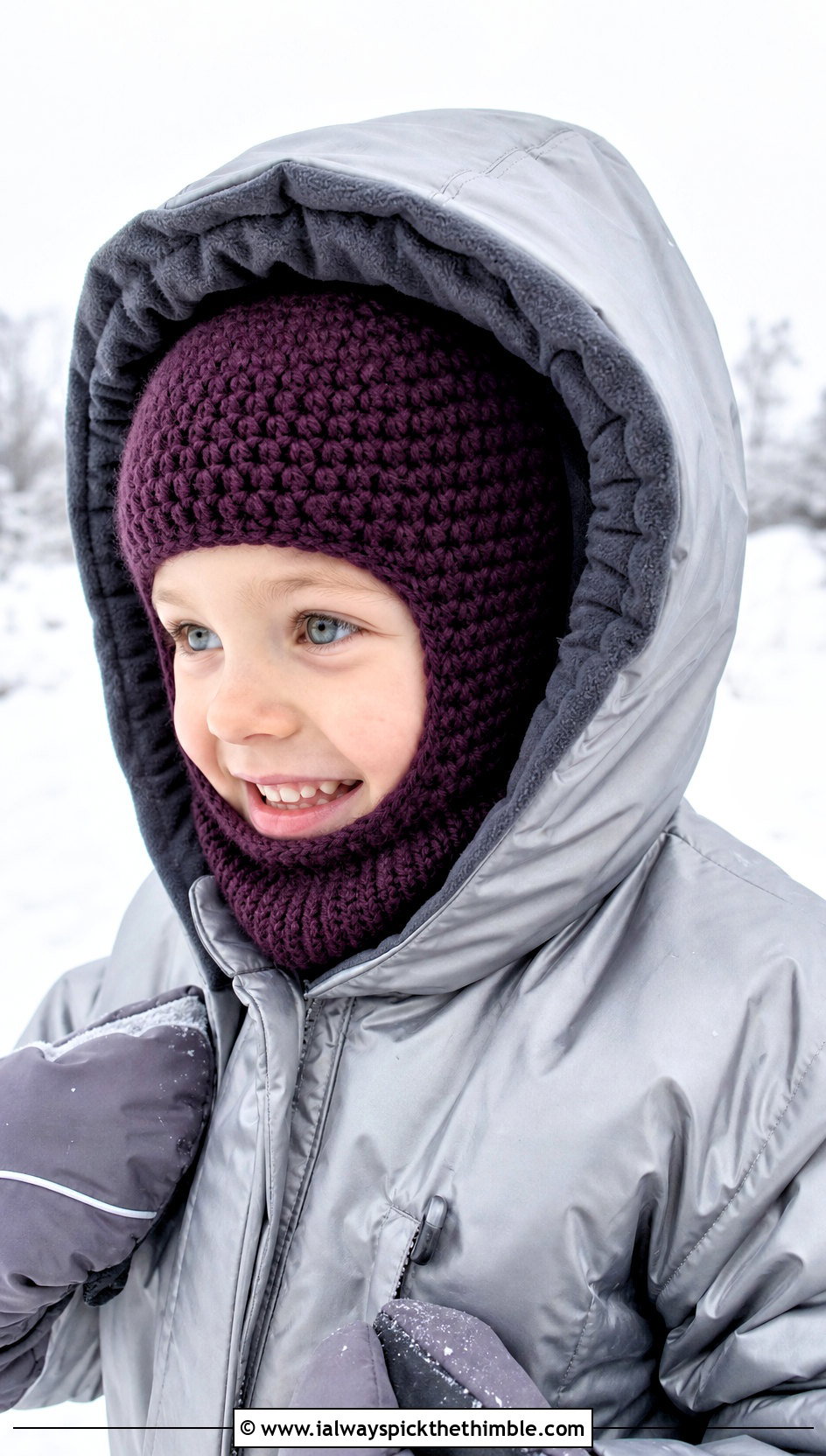 Crochet Balaclava Hat With Snowsuit - 15 Childs Crochet Hat outfit ideas