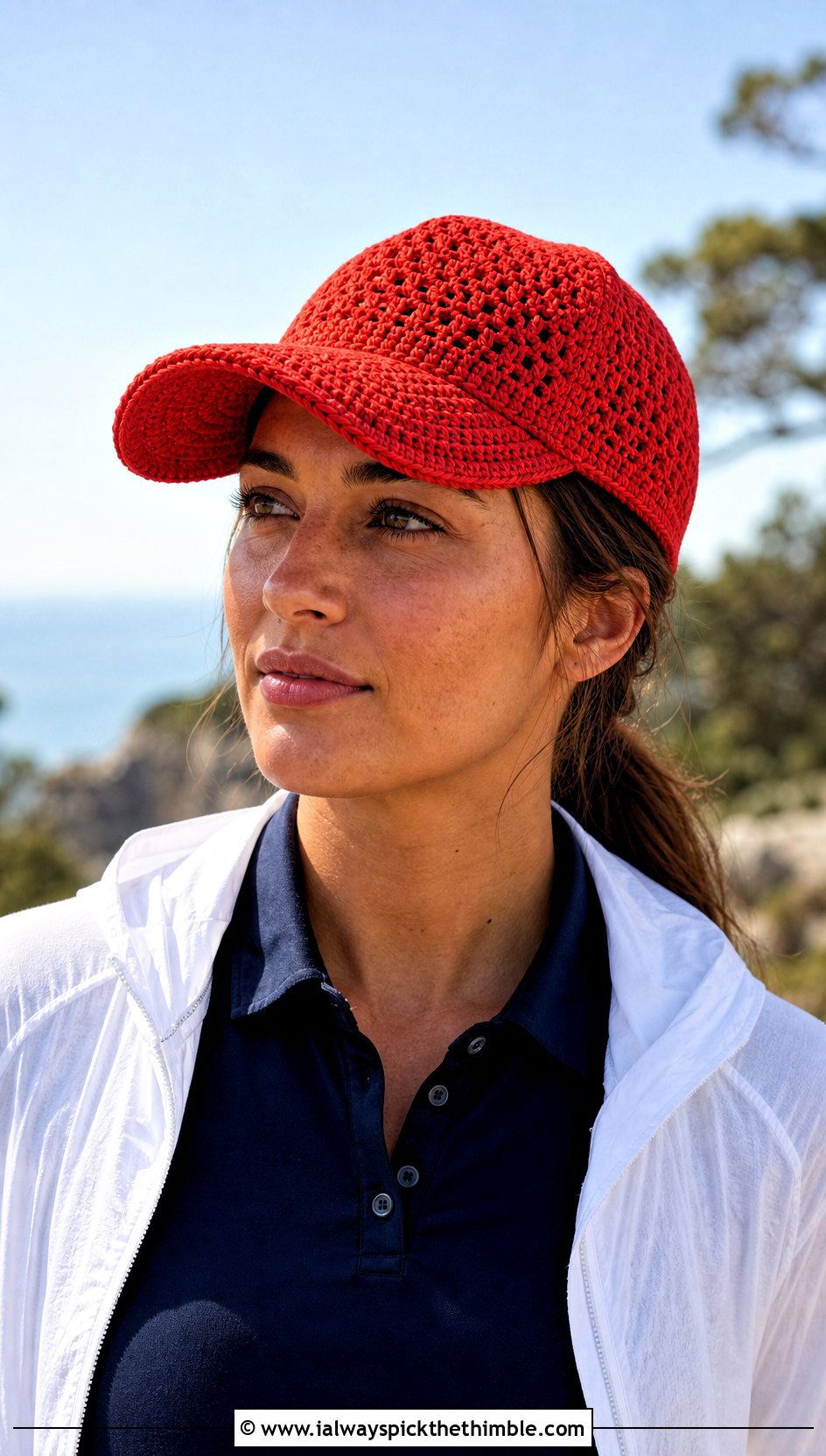 Crochet Baseball Cap With Tennis Skirt - 25 Crochet Hats For Women outfit ideas