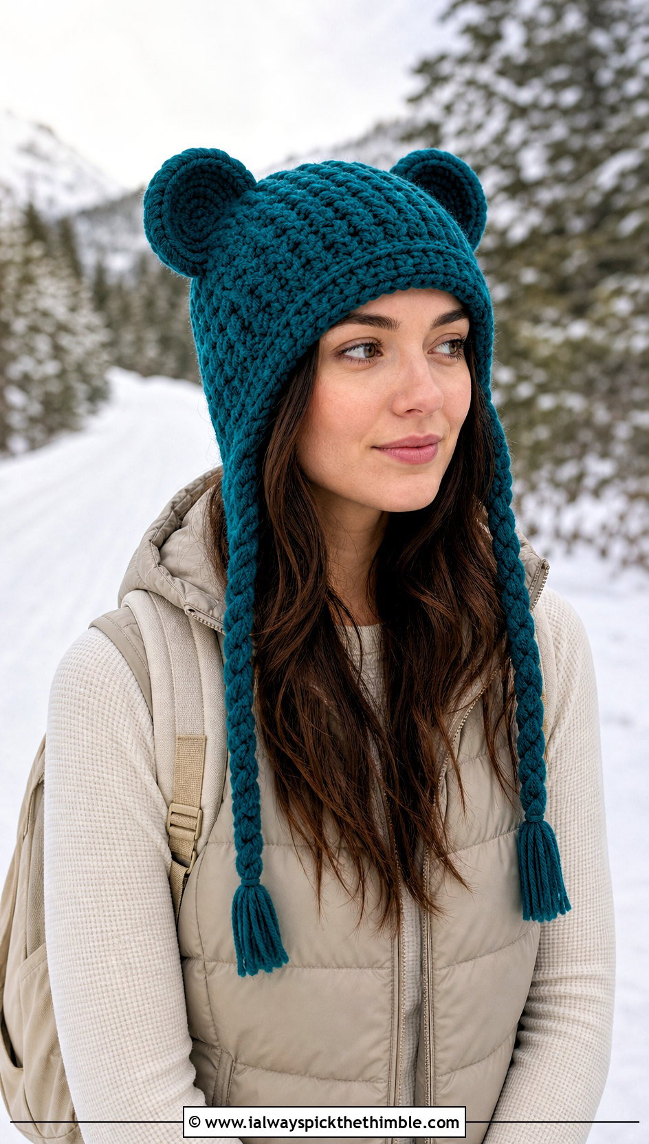 Crochet Bear Amigurumi Earflap Hat With Puffer Vest - 20 crochet amigurumi hat outfit ideas