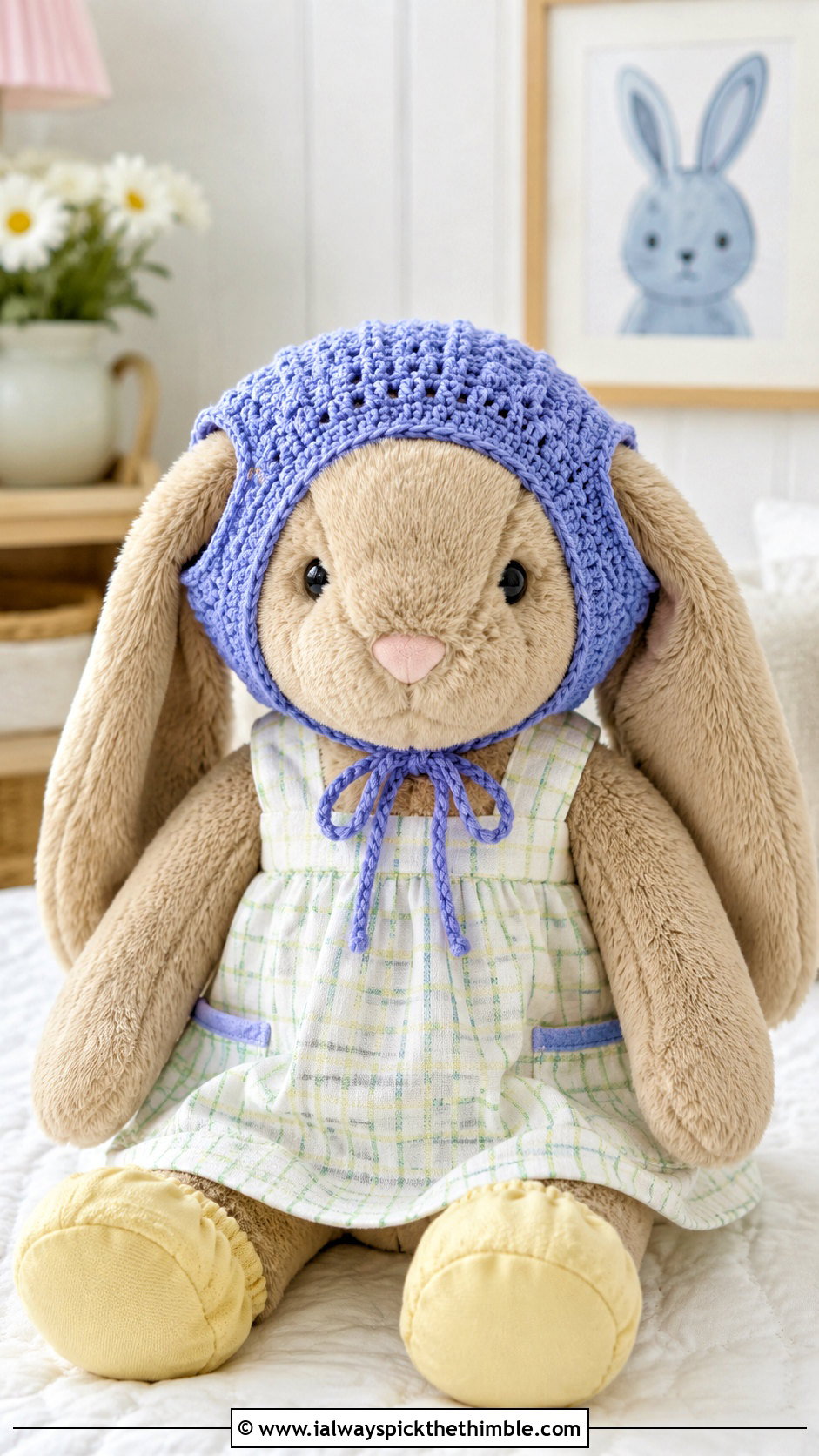 Crochet Bonnet With Pinafore And Bloomers - 25 crochet jellycat clothes and outfit ideas