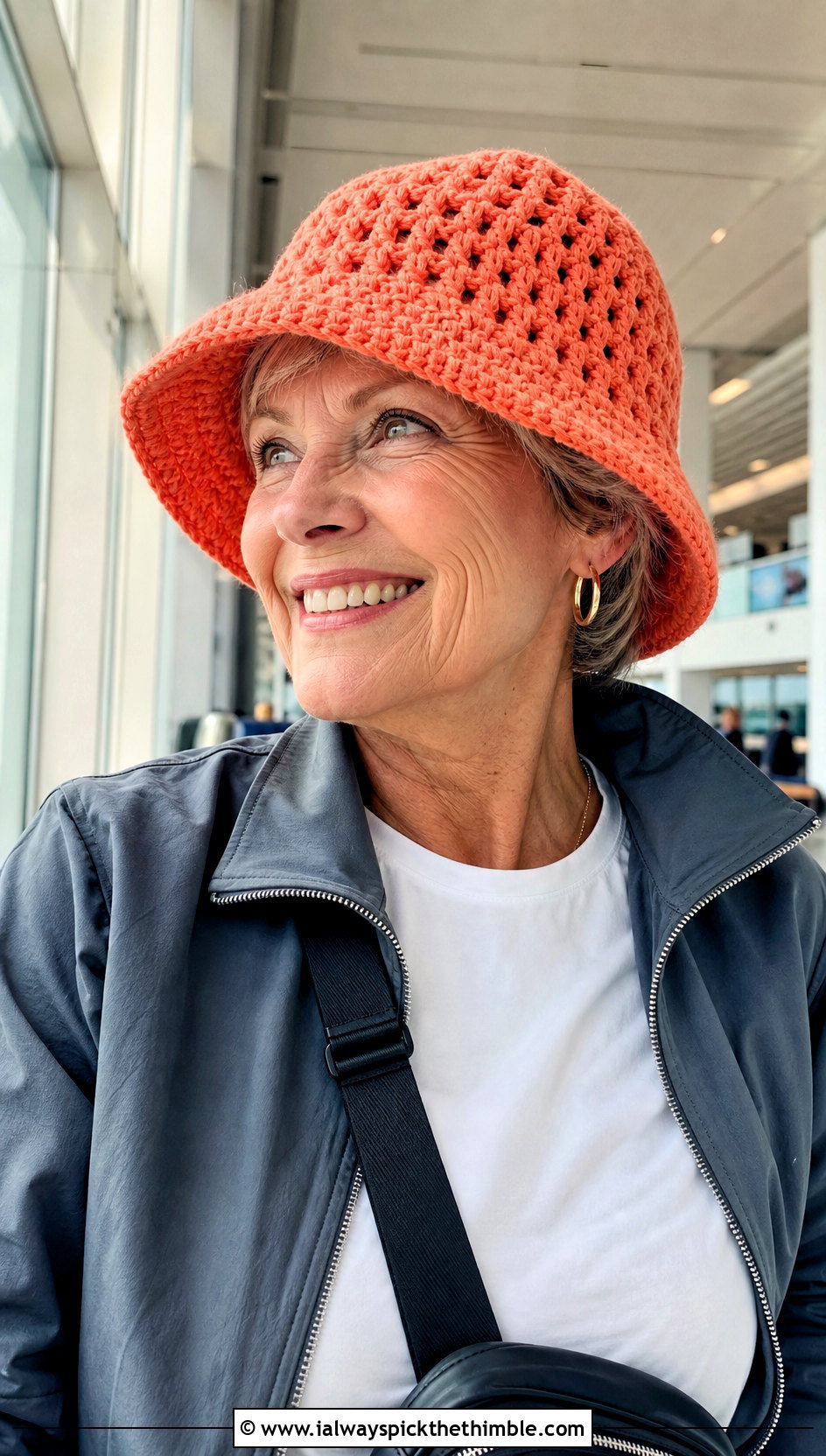 Crochet Bucket Hat With Tracksuit - 20 Crochet Hat For Grandma outfit ideas