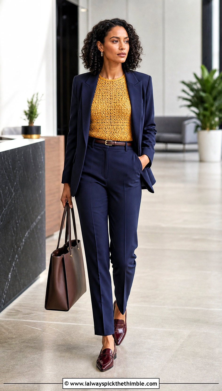 Crochet Cap Sleeve Top With A Pantsuit - 20 unique crochet top outfit ideas