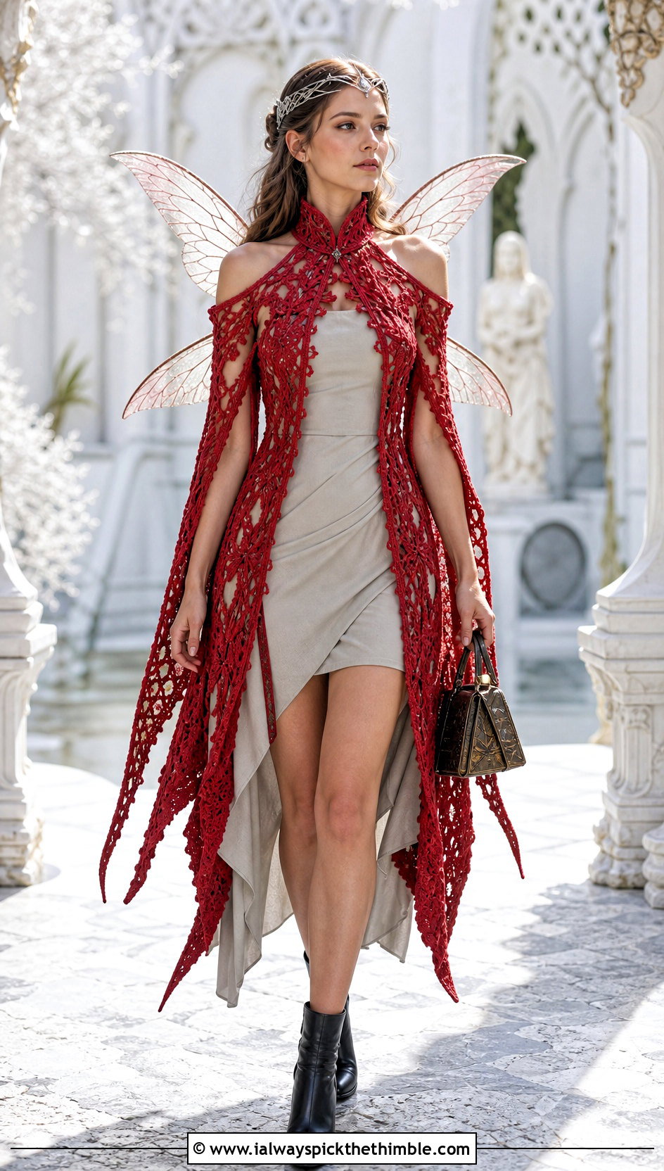 Crochet Cape Dress Fairy Costume - 25 crochet fairy costume outfit ideas