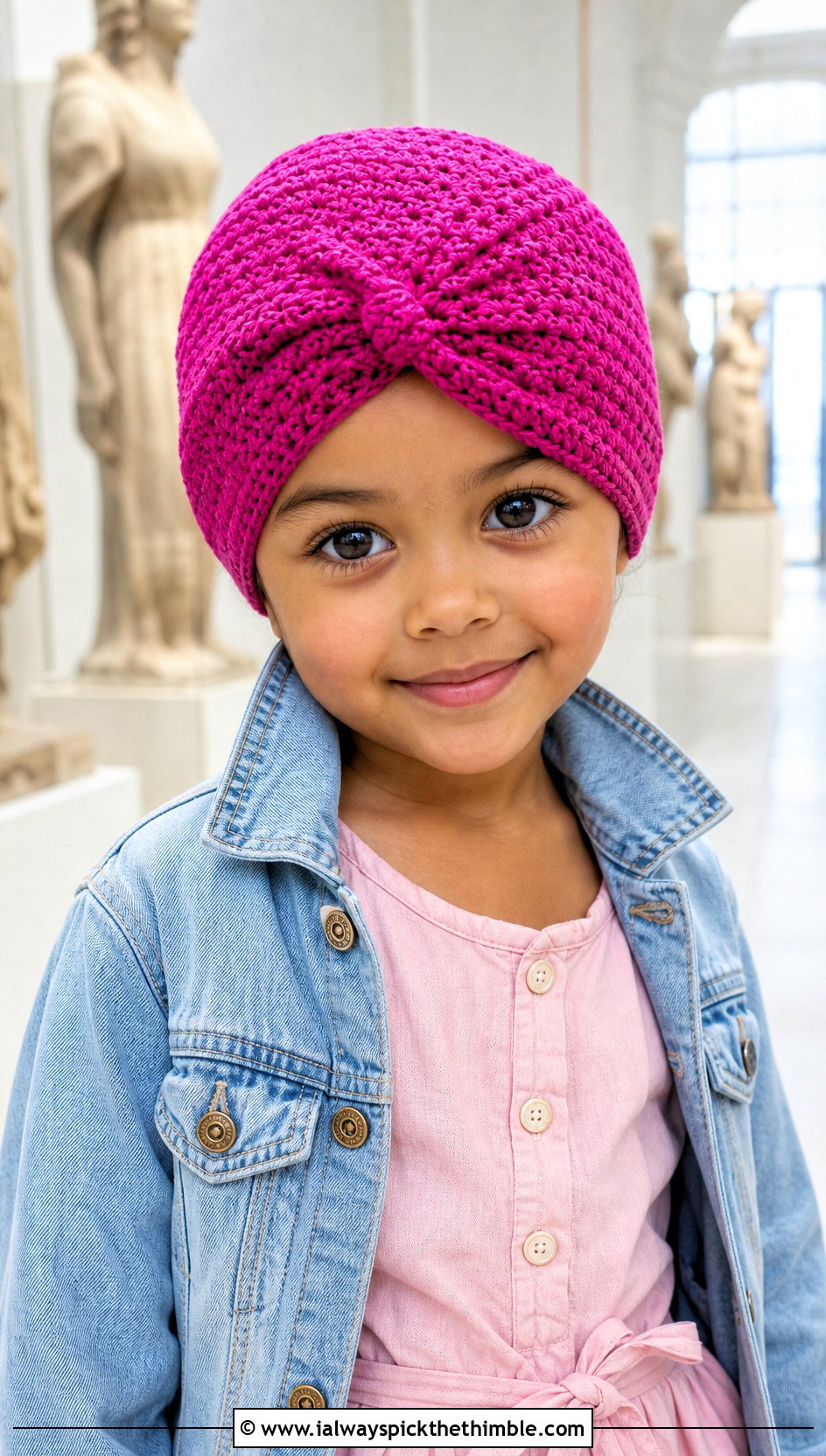Crochet Childs Turban Hat With Jumpsuit - 20 crochet childs hat outfit ideas