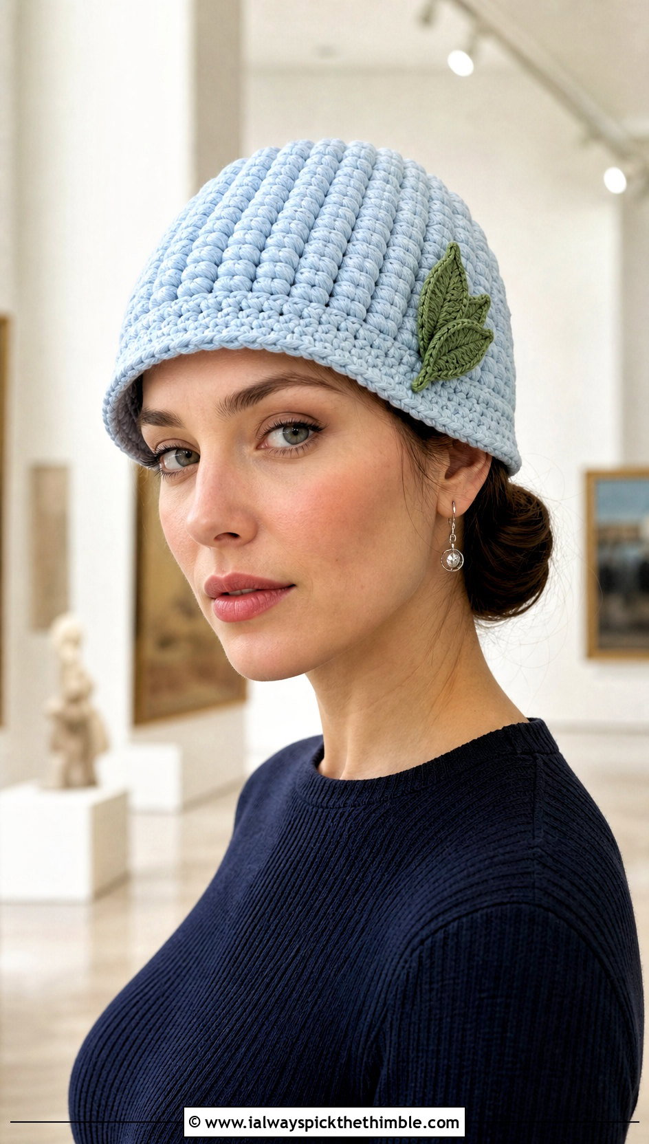 Crochet Corn Cloche Hat With Satin Midi Skirt - 15 Crochet Corn Hat outfit ideas