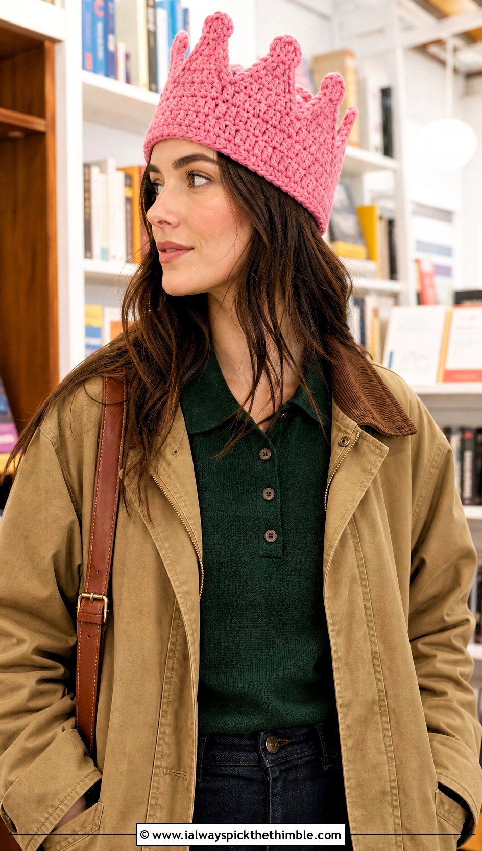 Crochet Crown Knight Hat With Preppy Outfit - 15 Knight Crochet Hat outfit ideas