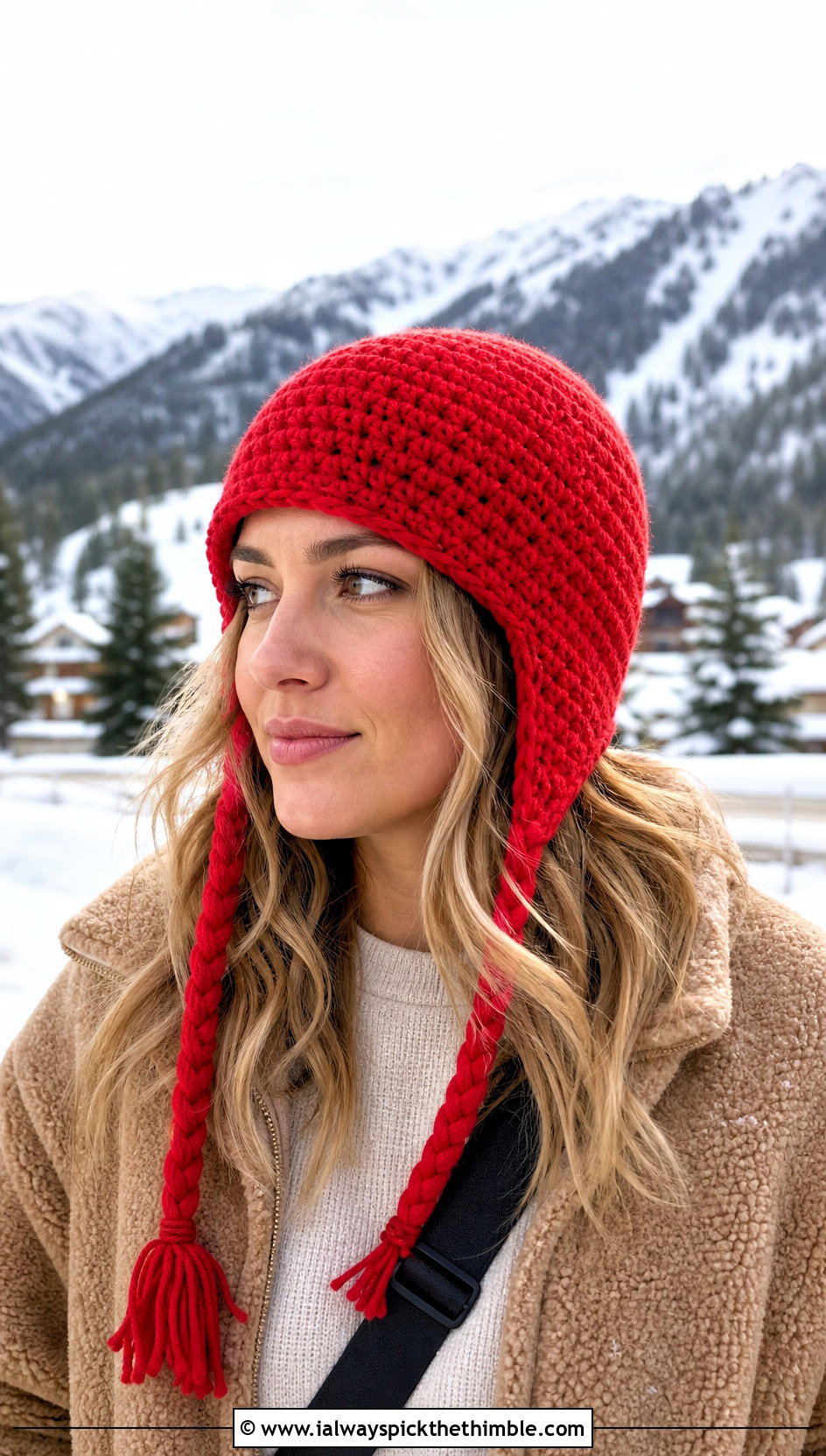Crochet Earflap Hat With Sherpa Jacket Outfit - 20 Crochet Womens Hat outfit ideas