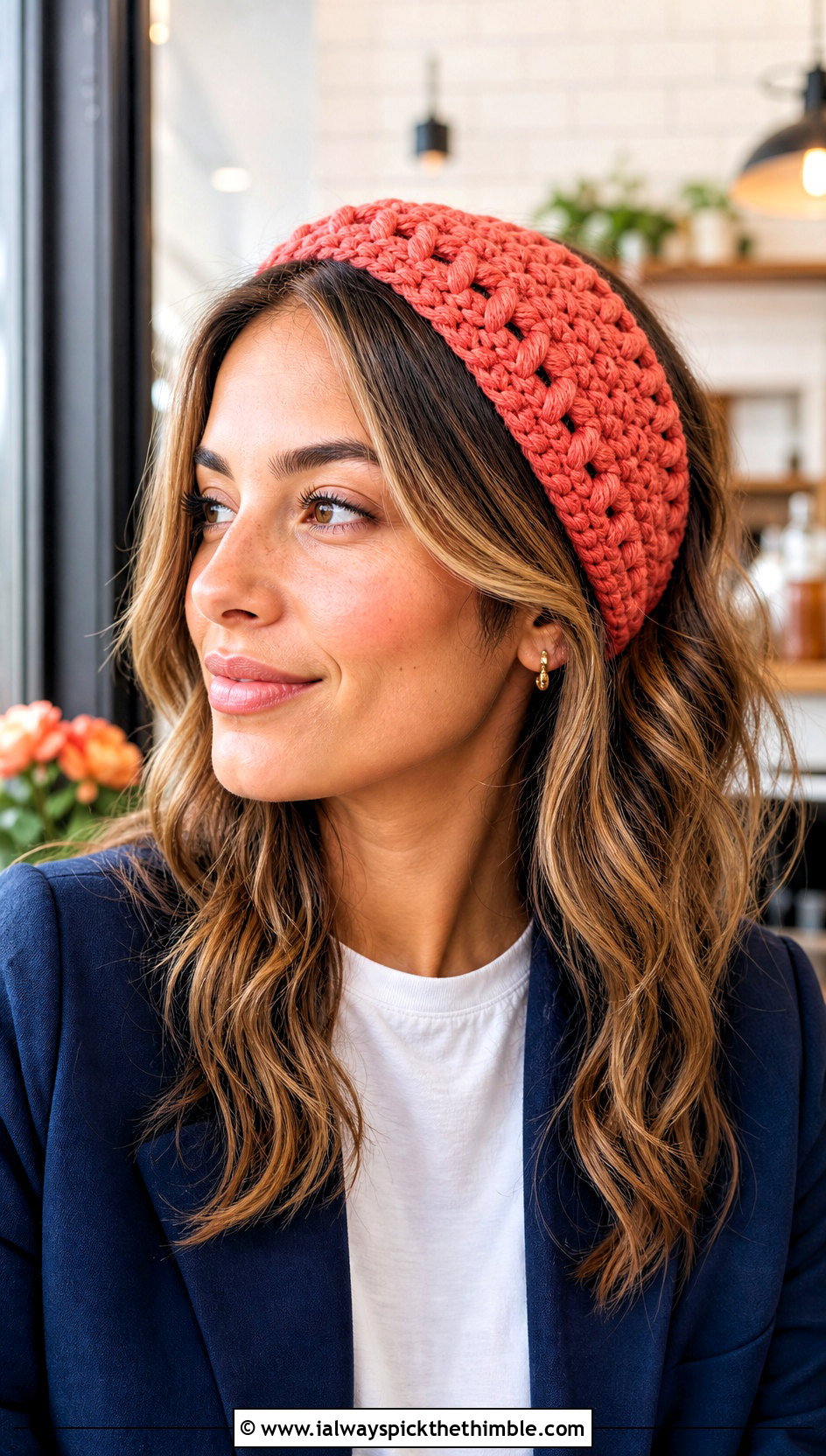 Crochet Headband With Blazer And T Shirt - 25 crochet clothing and accessories ideas