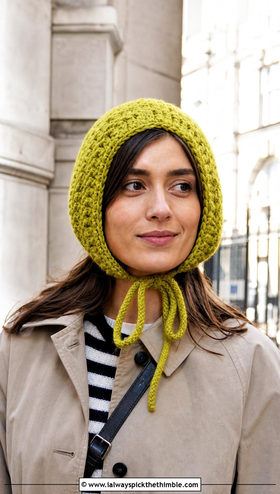 Crochet Hood Hat With Trench Coat - 20 1930s crochet hat outfit ideas