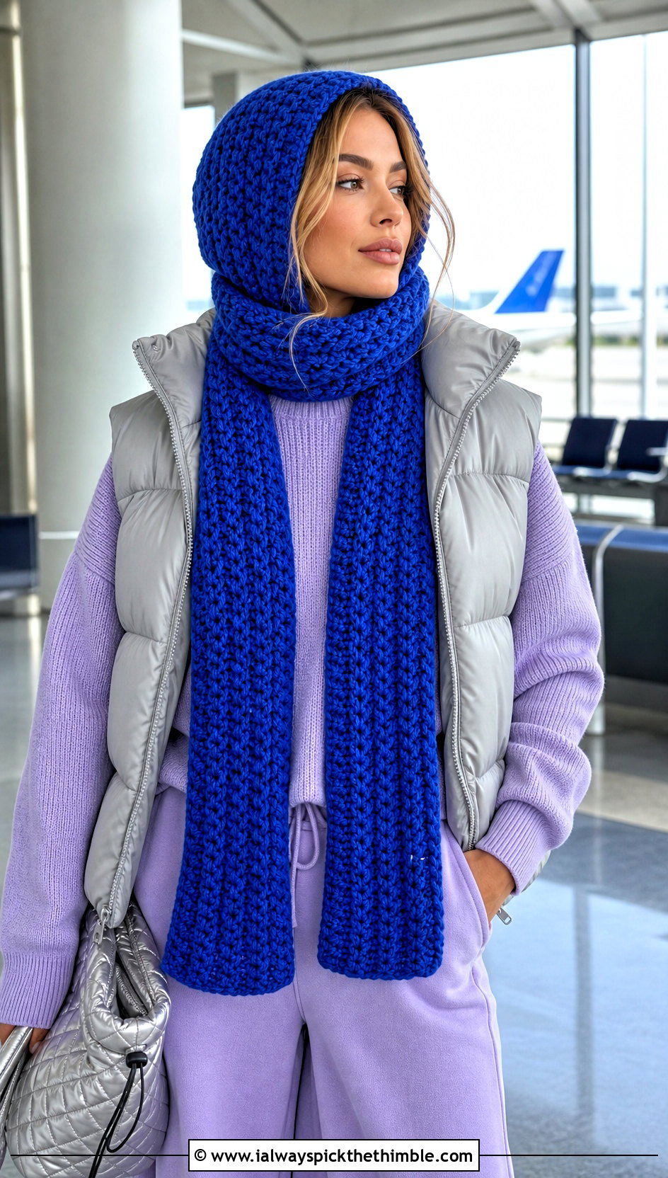 Crochet Hood Scarf Balaclava With Matching Set - 20 easy crochet balaclava outfit ideas