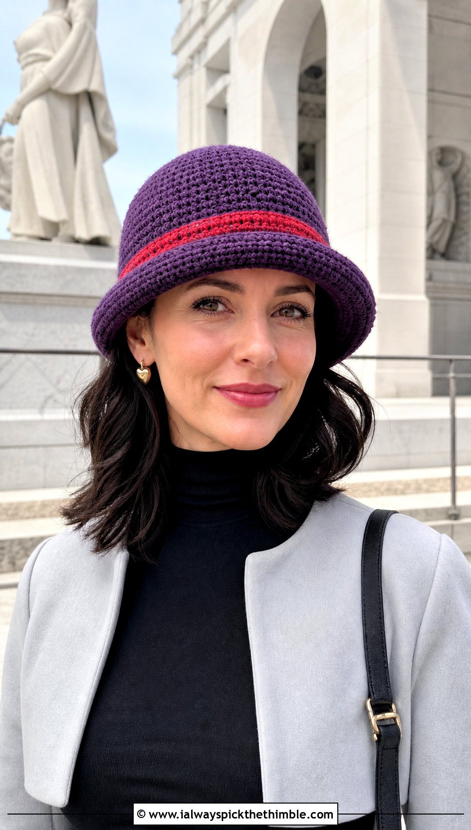 Crochet Luffy Cloche Hat With Midi Skirt - 25 crochet luffy hat outfit ideas