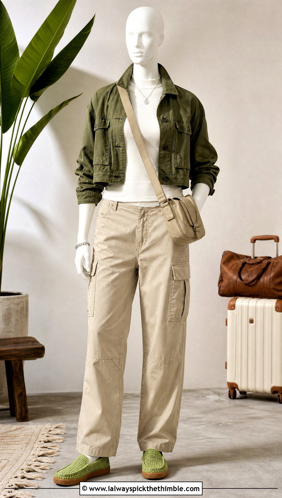 Crochet Moccasin Slip Ons With Utility Pants - 15 crochet slip-on shoes on mannequin outfit ideas