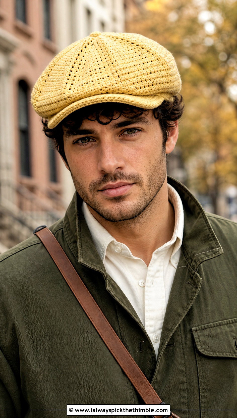 Crochet Newsboy Cap With Heritage Outfit - 15 Crochet Mens Hat With Brim outfit ideas