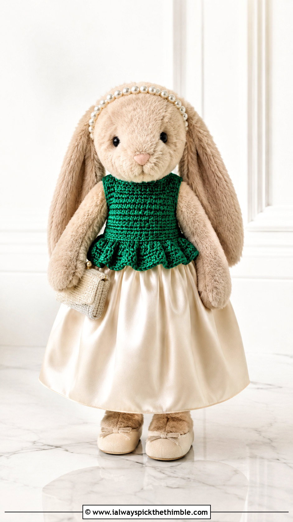 Crochet Peplum Top With Satin Skirt - 25 crochet jellycat clothes and outfit ideas